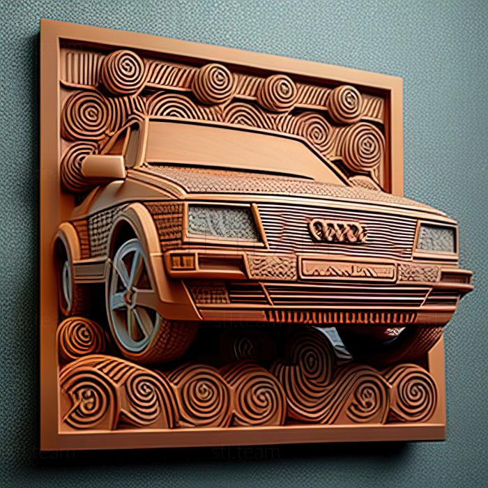 3D model Audi S2 (STL)